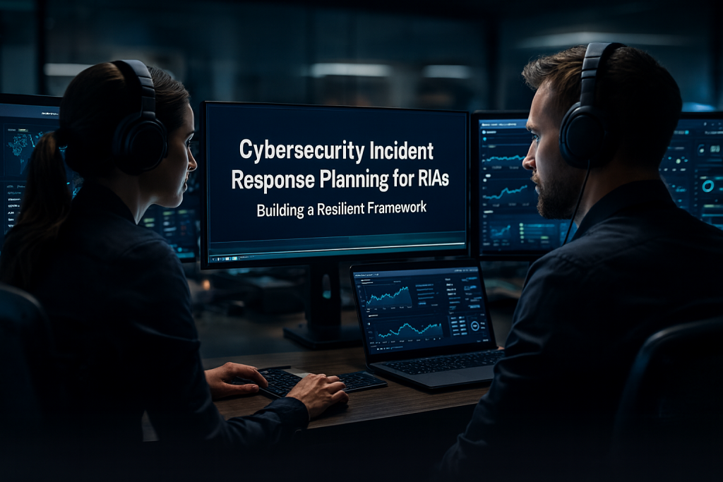 Cybersecurity incident response planning for RIAs