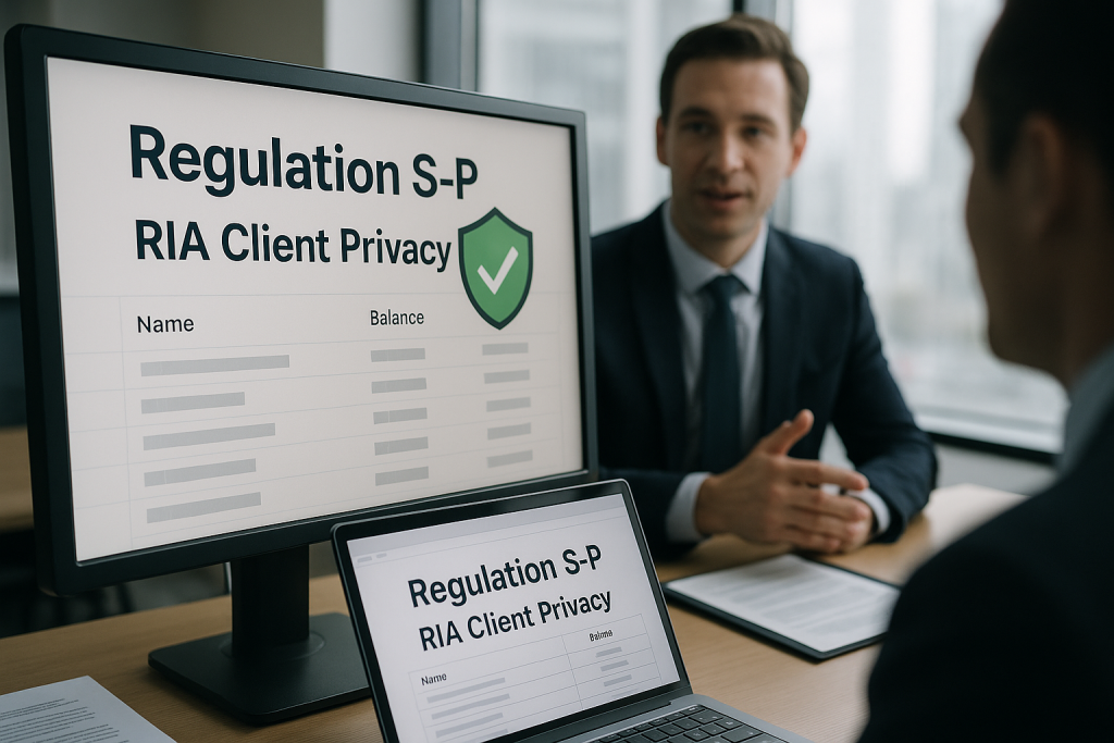 RIA Regulation S‑P