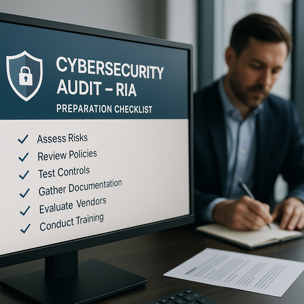 Cybersecurity audit preparation for RIAs