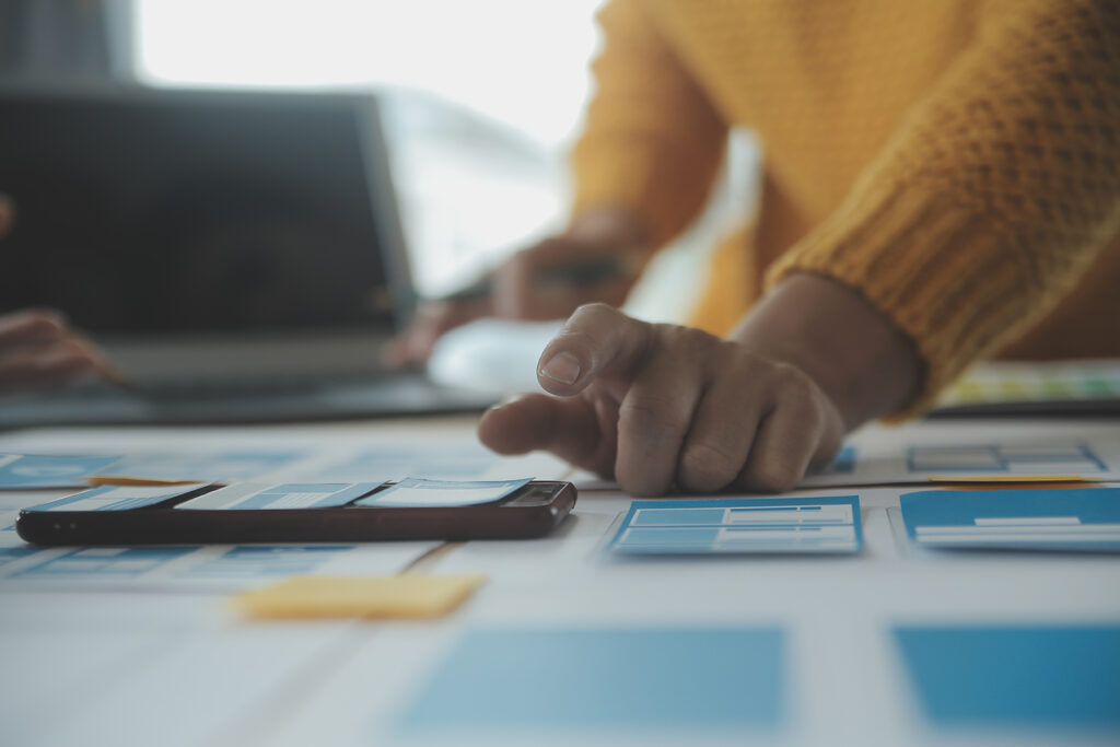 UX UI and Programming development technology.